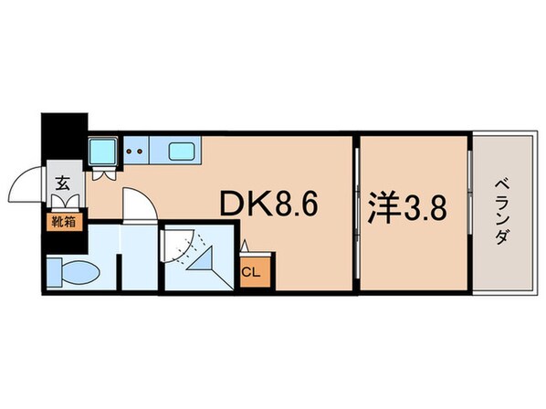 ミリアレジデンス東池袋の物件間取画像